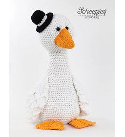 Gans Gijsbert gemaakt van ogen