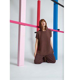 Trui met capuchon gemaakt van Lang Yarns Amira