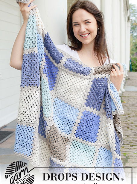 Arctic Squares Blanket