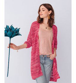 Dames vest gemaakt van Phildar Phil Nature