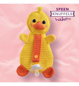 Eend gemaakt van Scheepjes Catona 25 en 10 gram