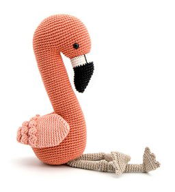 Blush de flamingo gemaakt van Handwerk accesoires