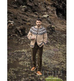 Herenvest Vindur gemaakt van Lopi Alafosslopi