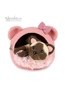 Seal Point poes in poezenmand