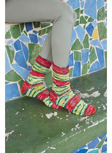 Meerkleurige sokken