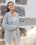 Breipatroon Vest in openpatroon