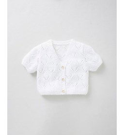 Kindervest gemaakt van Phildar Phil Baby doll