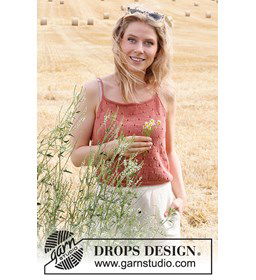 Damestop gemaakt van Drops Safran