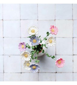 Margrieten gemaakt van Scheepjes Maxi Sweet Treat