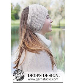 Hoofdband Ivory Turn Headband gemaakt van Breinaalden
