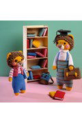 Professor beer Bruno met leerling ....