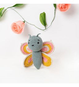 Butterfly gemaakt van DMC borduurgaren