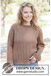 Breipatroon Walnut Dreams Sweater van andere kant