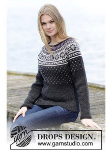 Trui met Noors patroon