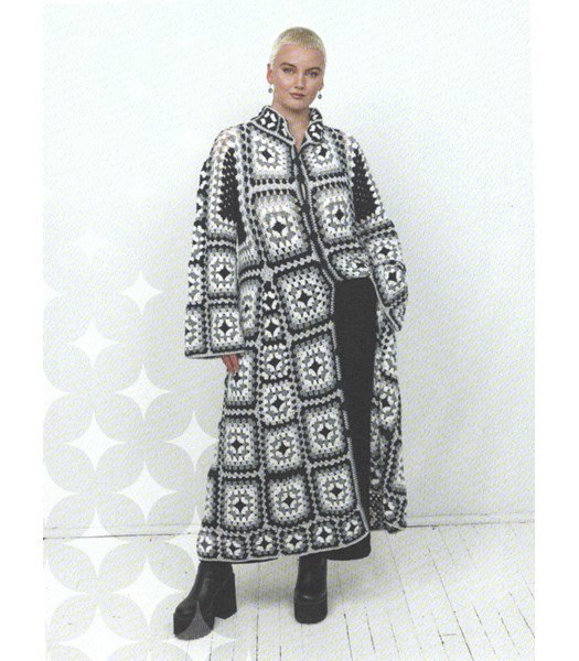 Haakpatroon Potpourri granny square damesvest