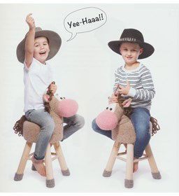 Paard gemaakt van Basis en versteviging