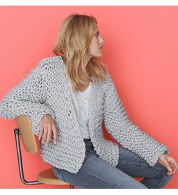 Vest gemaakt van Phildar Phil Express