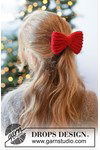 Breipatroon Holly Red Bow van andere kant