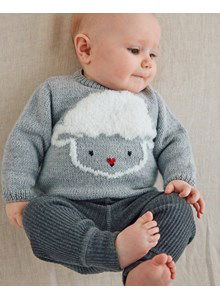 Babytruitje met schapenhoofdje