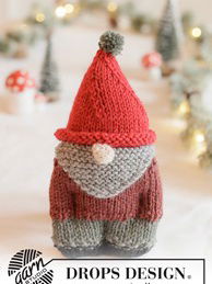 Gebreide Kerstman met baard | Patroon voor Kerst