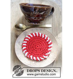 Onderzetter gemaakt van Drops Muskat