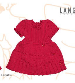 Jurk gemaakt van Lang Yarns Baby Cotton