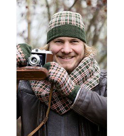 Muts Breien met kleur Haelen gemaakt van Scheepjes metropolis