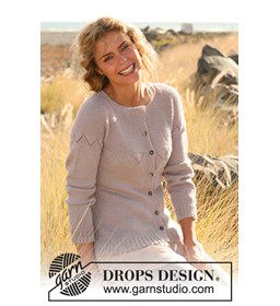 Vest gemaakt van Drops Alpaca