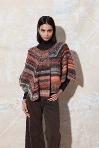 haakpatroon poncho-met-knoopsluiting