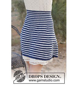 Gehaakte rok gemaakt van Drops Safran