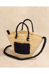 Haakpatroon kleine tas met zakje van andere kant