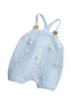 Breipatroon Tuinbroekje met korte pijpjes voor baby van andere kant