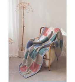 Geblokte deken Knusse warmte gemaakt van Durable Cosy Fine