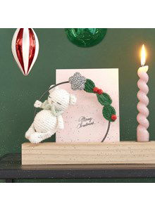 Kerstversiering ijsbeer