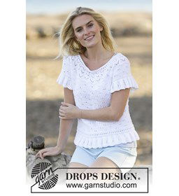 Trui gemaakt van Drops Safran