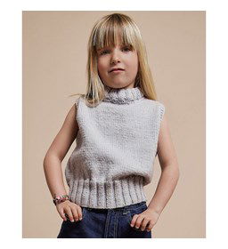 Kinderspencer gemaakt van Phildar Phil Ecolaine