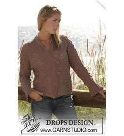 Vest gemaakt van Drops Muskat