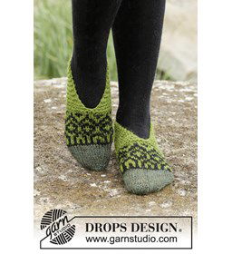 Bedsokken gemaakt van Drops Nepal