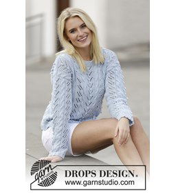 Trui gemaakt van Drops Cotton Light