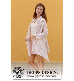 Vest gemaakt van Drops Kid Silk