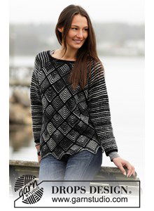 Trui met leuke vierkantjes 