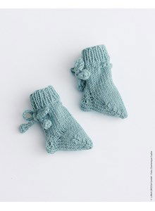 Babysokjes met strikkoord