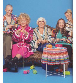 Tafelkleed met bloemen gemaakt van Durable Coral