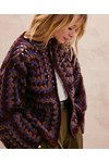 Haakpatroon Granny Square jas van andere kant