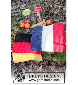 zitting gemaakt van Drops Snow - Eskimo