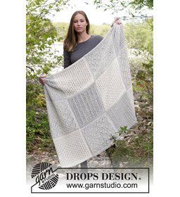 Deken gemaakt van Drops Alpaca