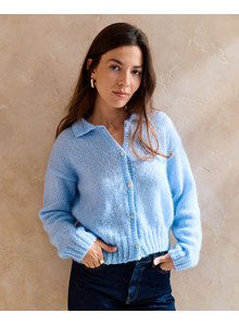 Damesvest met kraagje