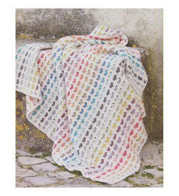 Hartjes deken gemaakt van Scheepjes Stone Washed