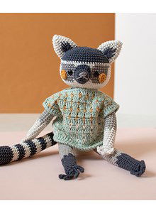 Tina ringstaartmaki in wijd truitje