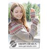 polswarmers Berry Charm Wrist Warmers gemaakt van Drops Lima